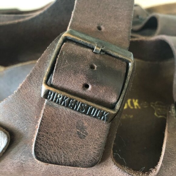 Birkenstock Milano Brown Sandals size 42 - Picture 6 of 16